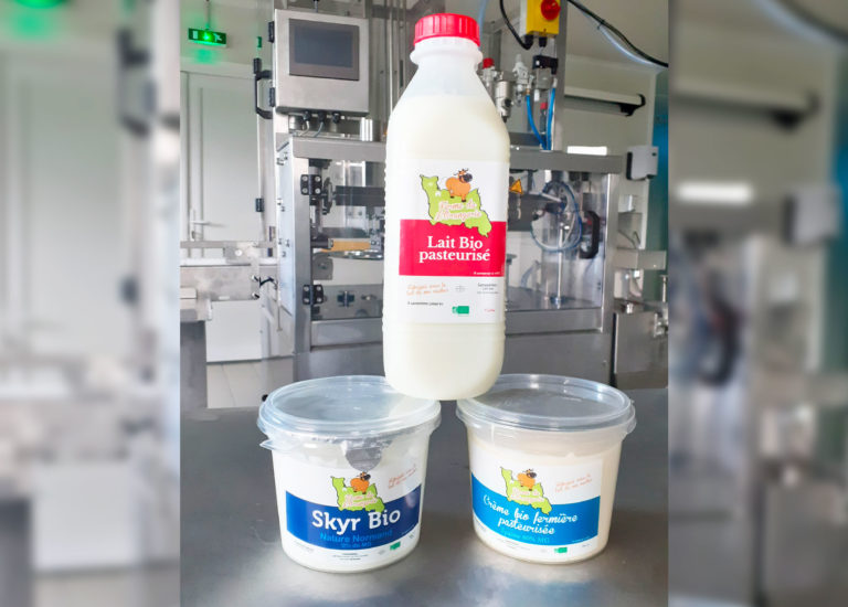 Skyr bio, crème fraîche bio, lait bio